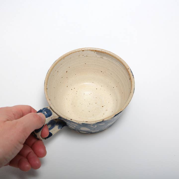 Polli Pots – wholesale Kaffekoppar – Kaffemugg med blått mönster
