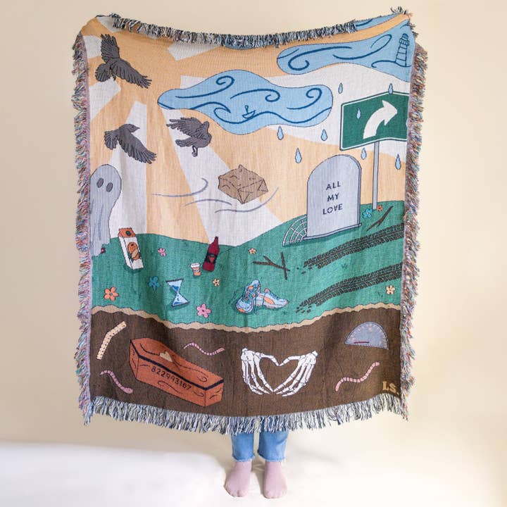 Lindy Stark Designs - Wholesale Throw Blanket - All My Love Blanket