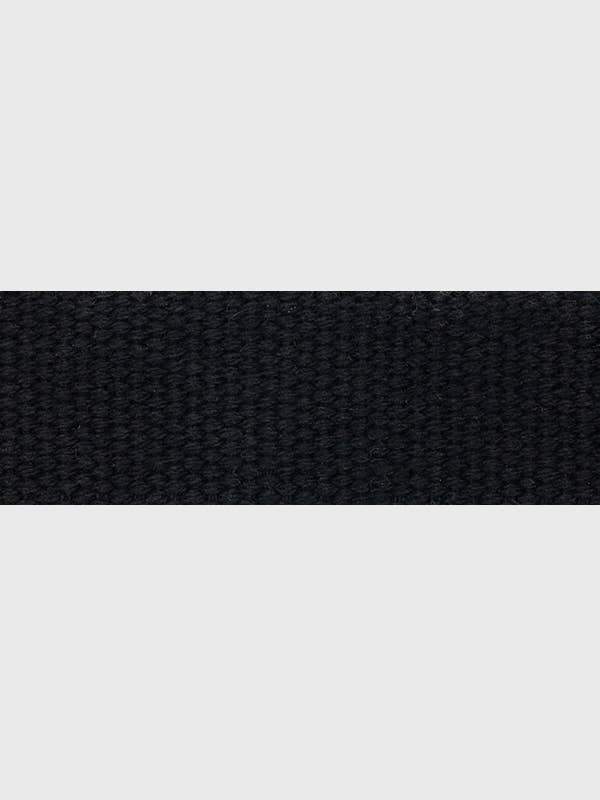 Katoenen band voor schouderriemen van 3 cm of 4 cm op MAATWERK - ZWART vanaf € 4,50 per meter voor wholesale door Gifa Accessori