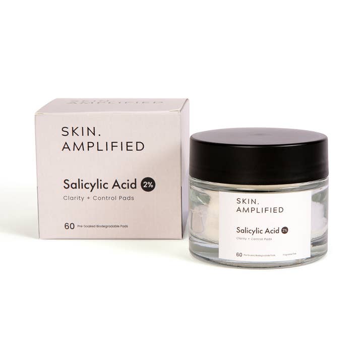 Clarity + Control Treatment Pads Salicylic Acid 2% for wholesale by Skin Amplified
