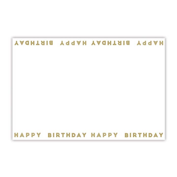 Charcuterie Paper - Happy Birthday for wholesale by Slant Collections by Creative Brands