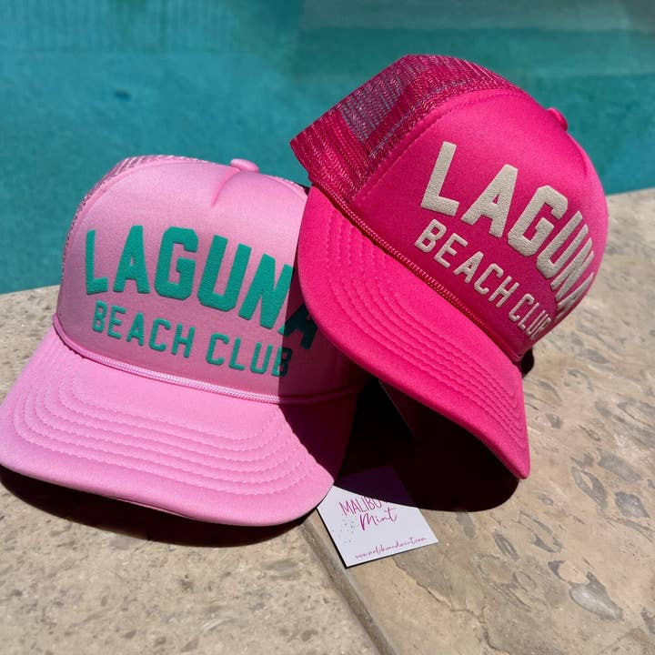 Malibu and Mint - Wholesale Trucker Hat - Women's - Laguna Beach Club Hat