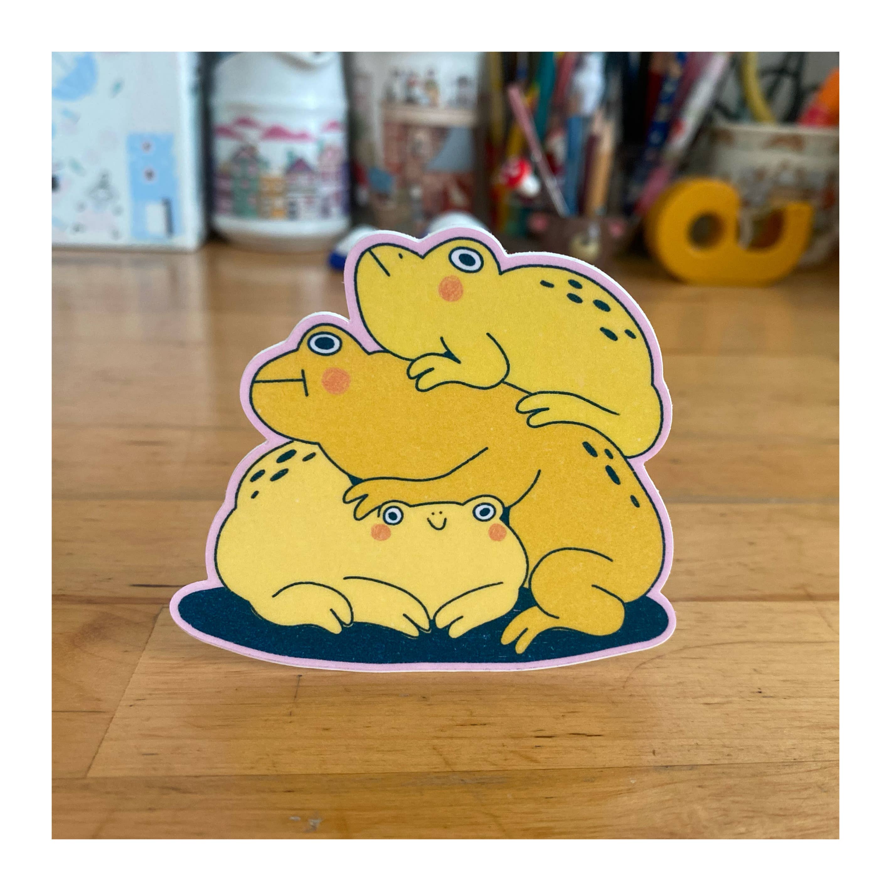 Sydney Warnes - Wholesale Sticker - Toad Pile Sticker