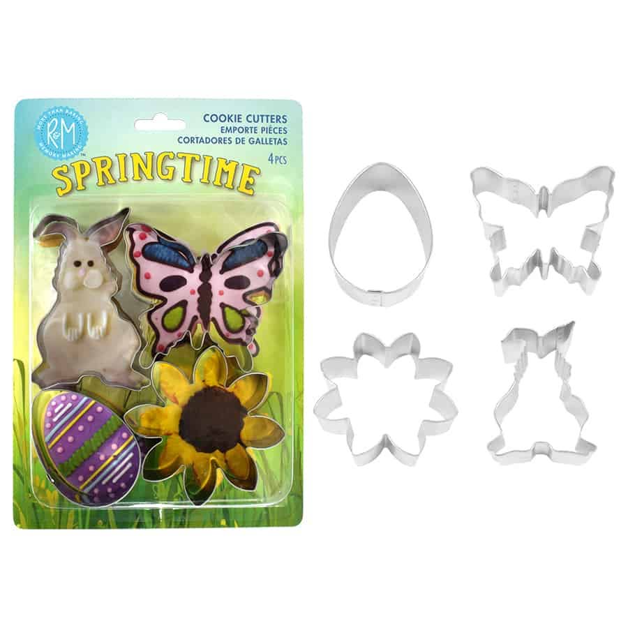 R&M International - Wholesale Uitsteekvorm - Spring 4-delige S/S koekjessnijderset met kaart2