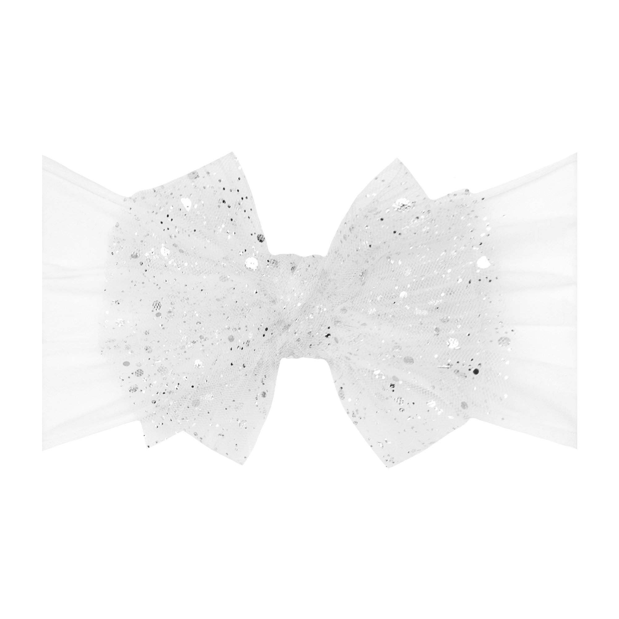 Baby Bling Bows – Laço para o cabelo – Bebé por atacado – Baby Bling® faixa de cabelo macia de náilon com laço de tule Tulle FAB®14