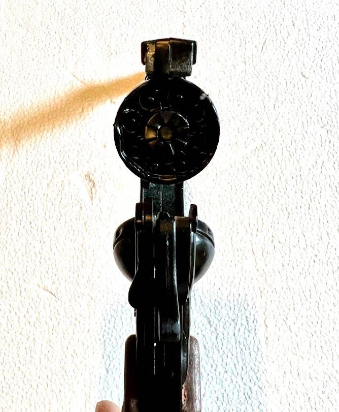 GonherCapGuns.com - Wholesale Classic Toy - Kids - Frontiers Army Filigreed 8-Shot Cap Gun 88/6 - Black3