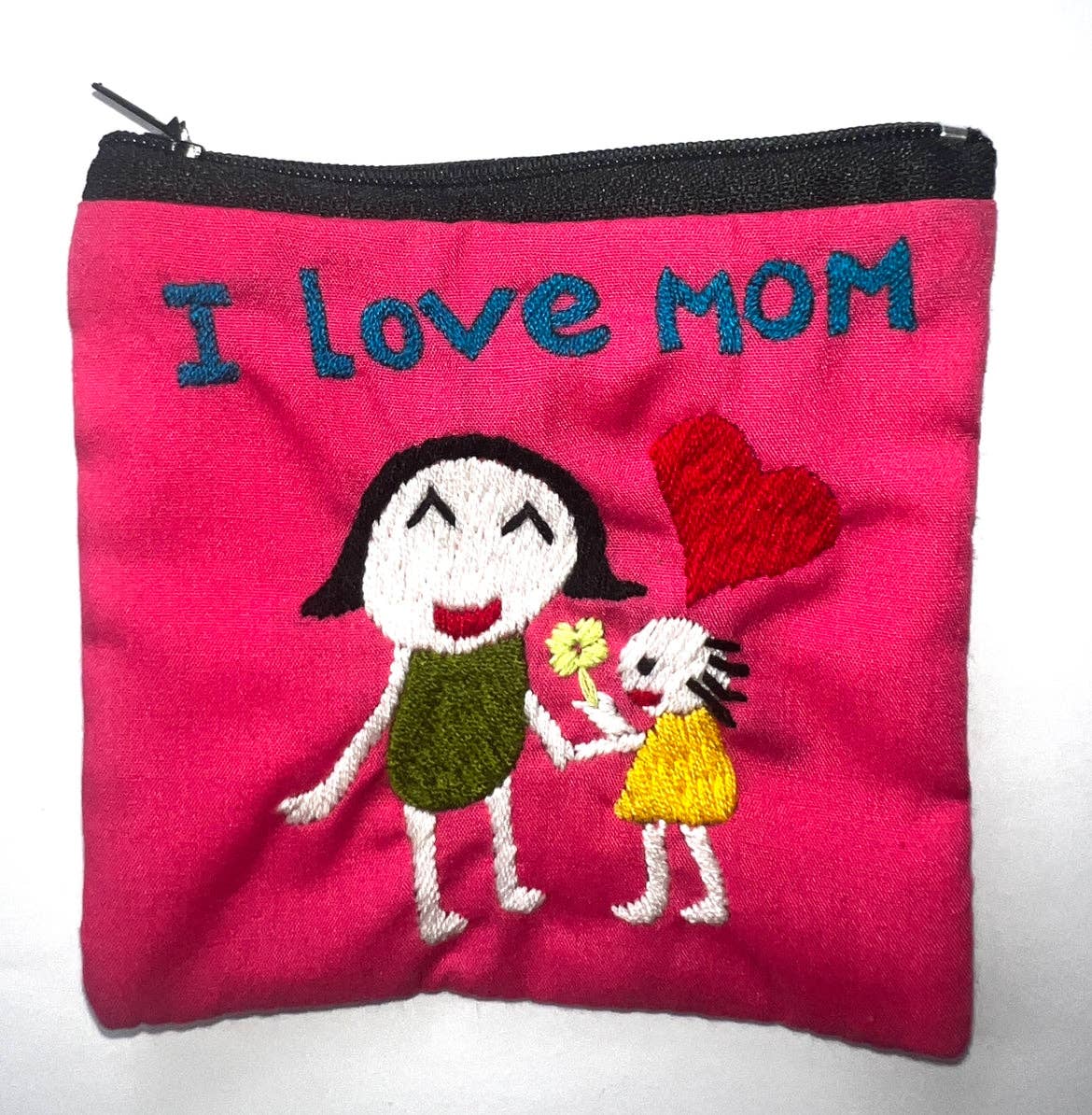 Wooven - Wholesale Pouch - Women's - "Chalee" Small Hand Embroidered Pouches by Hmong Youth in Laos28
