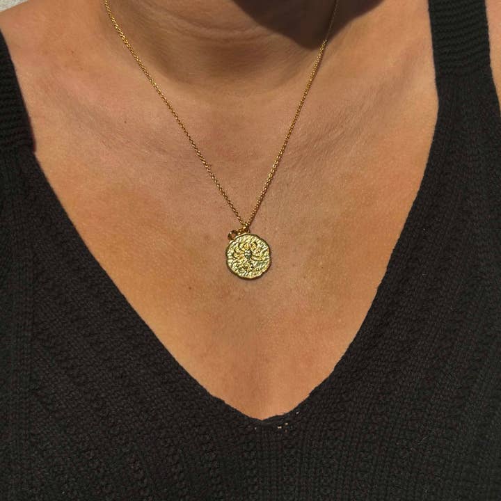 Scorpio Necklace With Birth Stone Charm for wholesale by Shastra Home