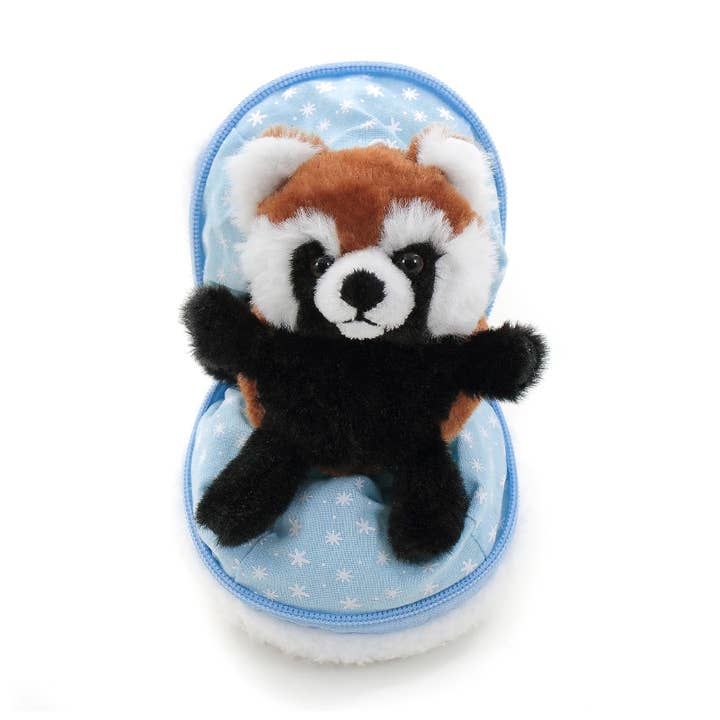 Zip Up Snowball Red Panda for engroshandel hos Plushland