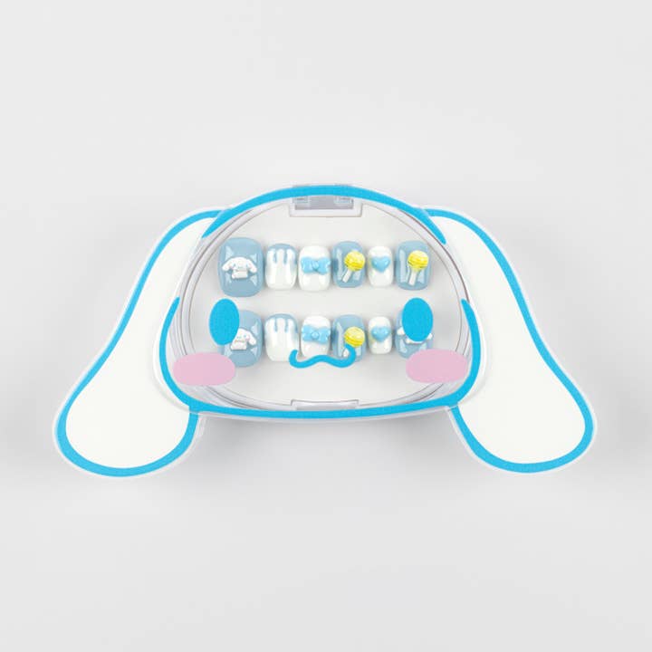 Cinnamoroll 3D Luxury Handmade Press-On Nails for wholesale by 3H Nails