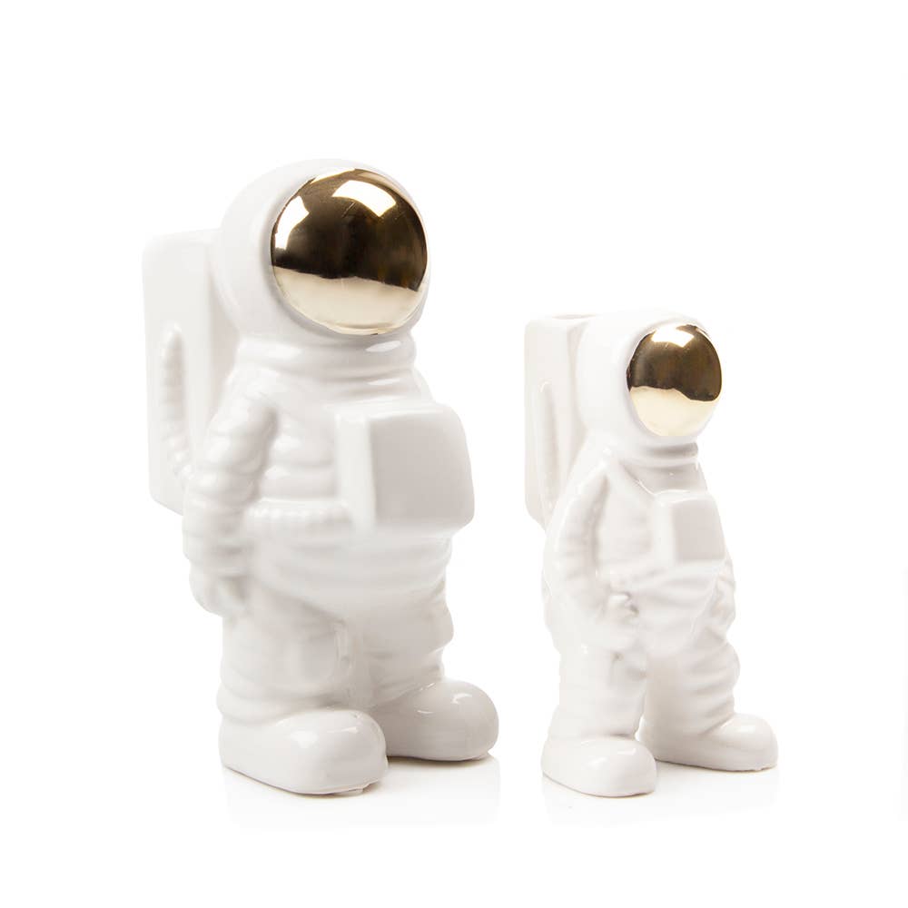 Chive - Wholesale Vase - Astronaut Unique Flower Vase For Flower Arranging White8