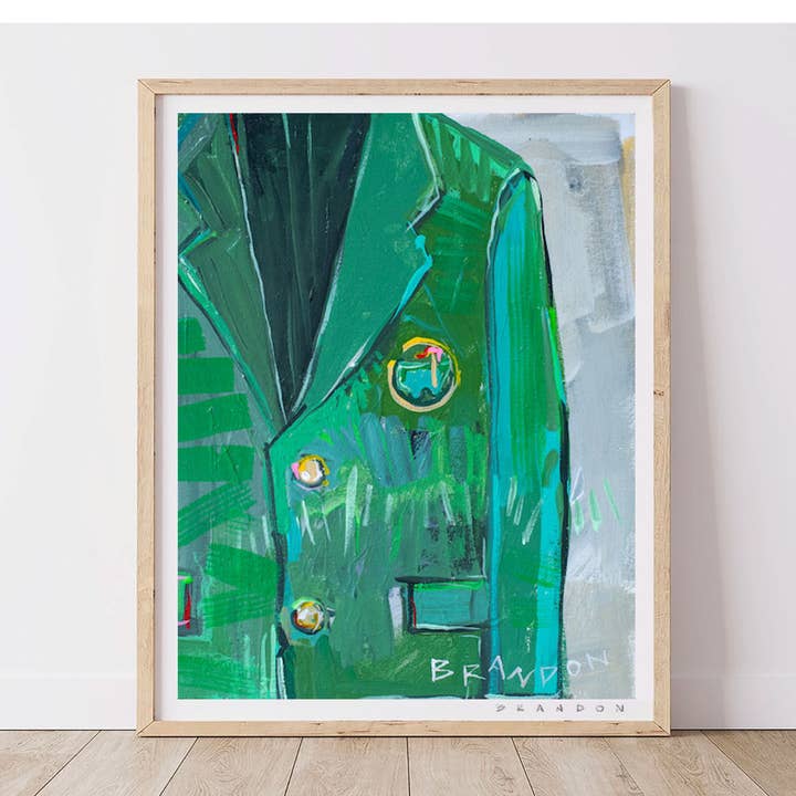 La "Veste Verte" des Masters d'Augusta National | Impression d'art de qualité archivistique par Brandon Thomas pour la vente par Brandon Art Co