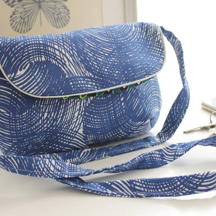 Sac Anaé blå tur for engroshandel hos Sabrina Trefle