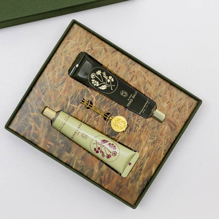 The Hand Balm Gift Box — A Neighborly Holiday Keepsake for wholesale by My Neighbor’s