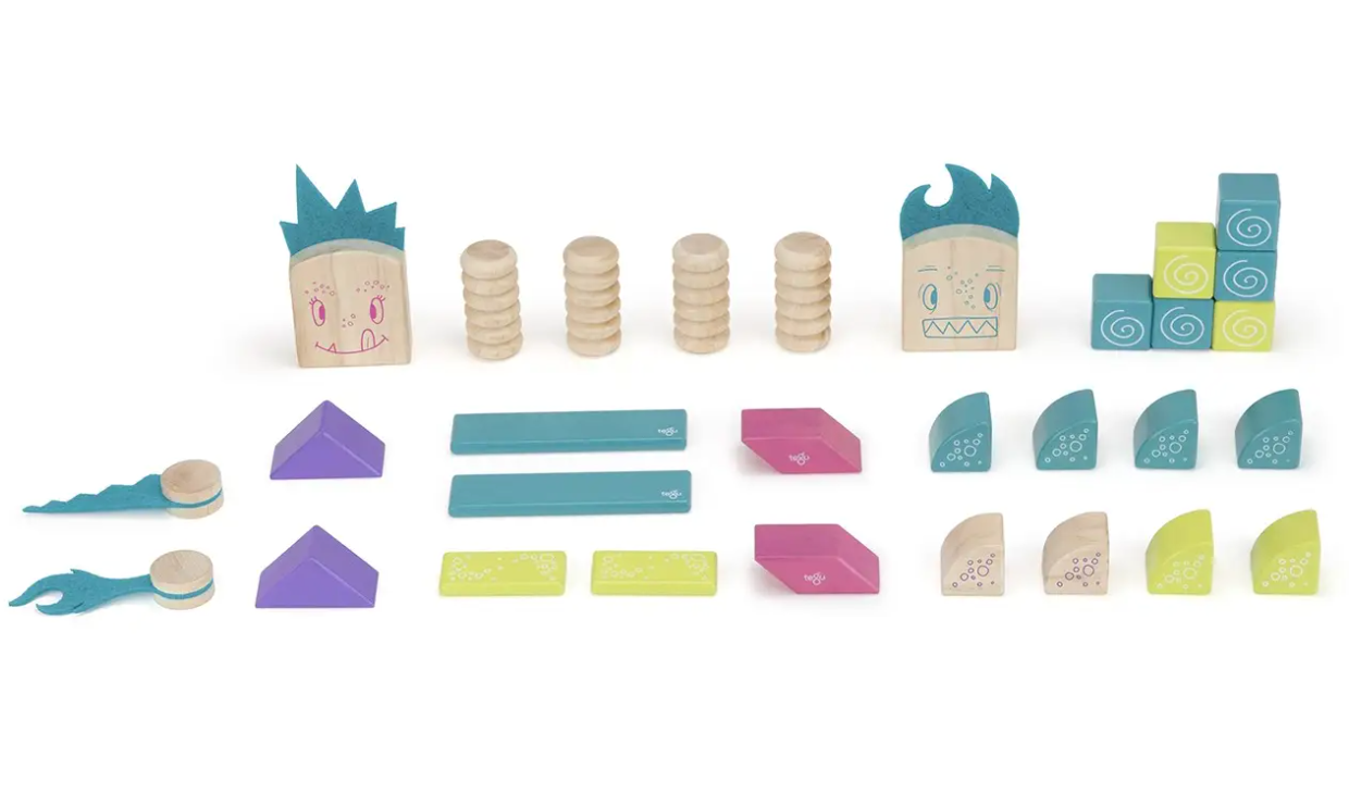 Tegu - Wholesale Building Set - Kids - Beans and Tumtum - Magnetic Wooden Block Set1