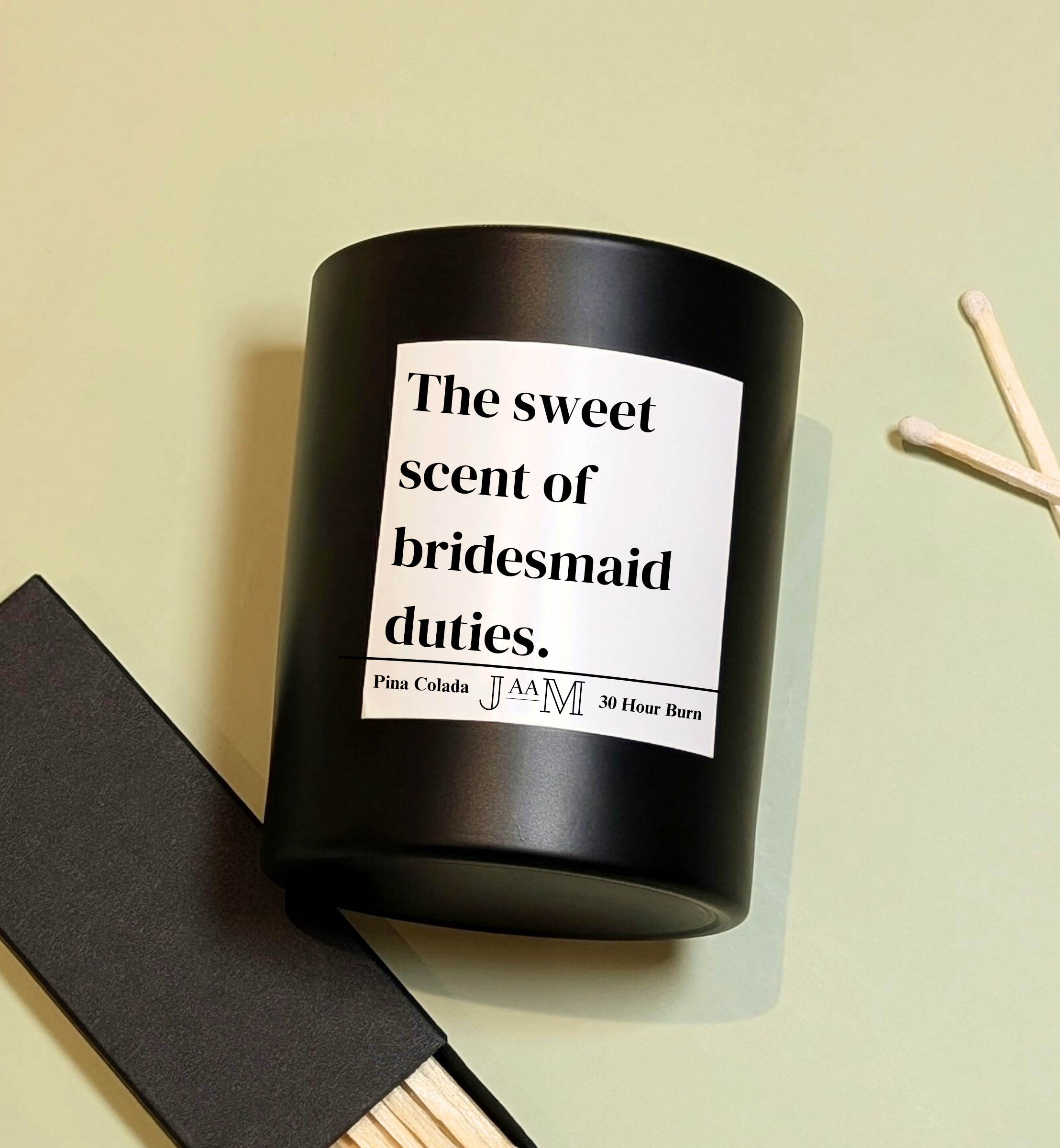 JaaM – wholesale Jar/filled candle – Bridesmaid Proposal Candle Gift For Her Wedding Favour 1