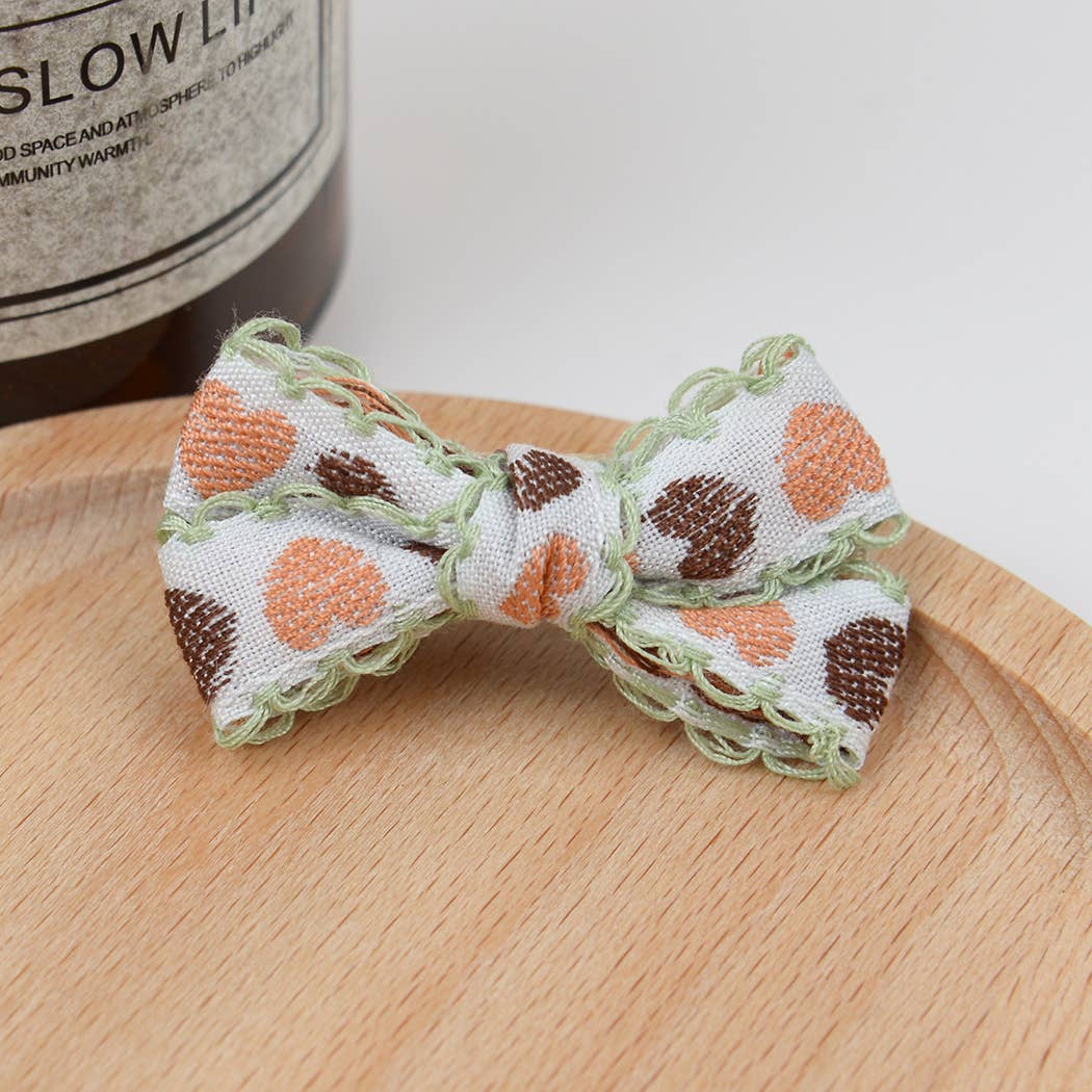 SoapElenGlen - Wholesale Hair Accessories Set - Kids - Set of 4 Kids Snap Hair Clip Set-Heart1