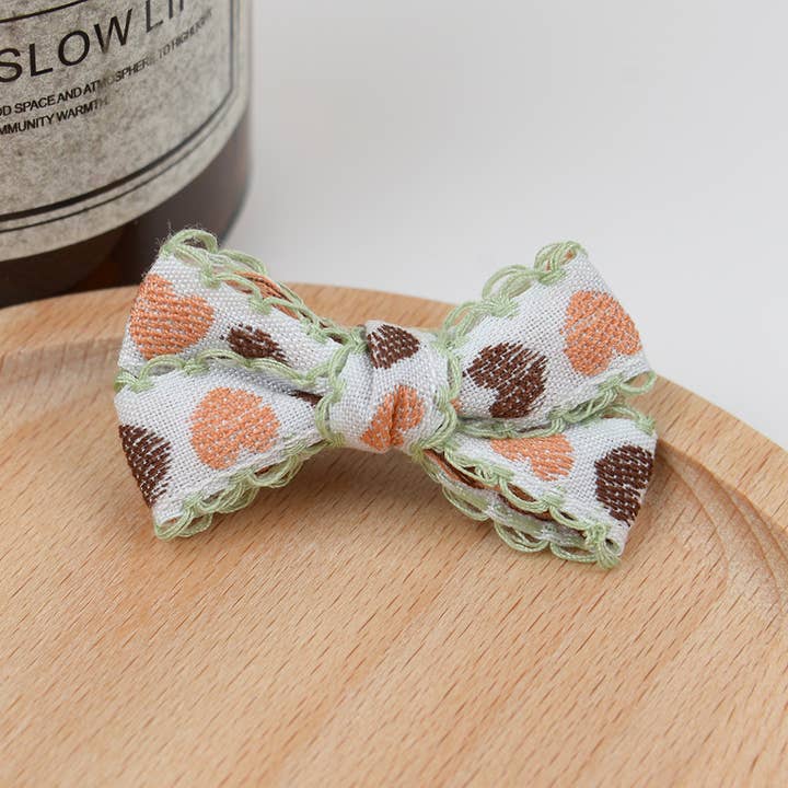 SoapElenGlen - Wholesale Hair Accessories Set - Kids - Set of 4 Kids Snap Hair Clip Set-Heart1