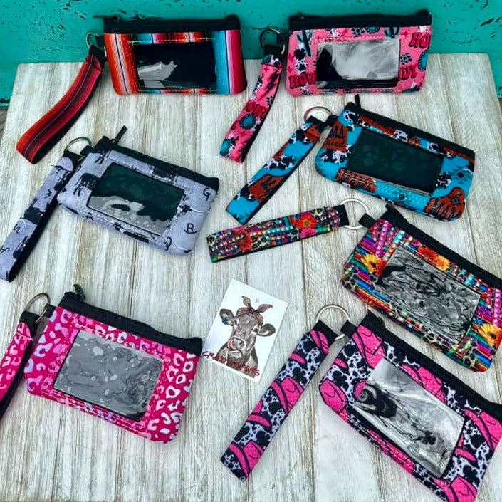 Crazy Heifers Wholesale - Wholesale Wristlet - Neoprene ID Wristlets-SUMMER 2024