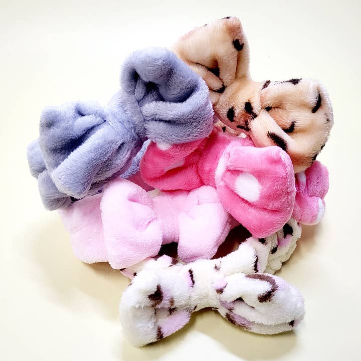 Assorted Plush Beauty Spa Headband for wholesale on Faire5
