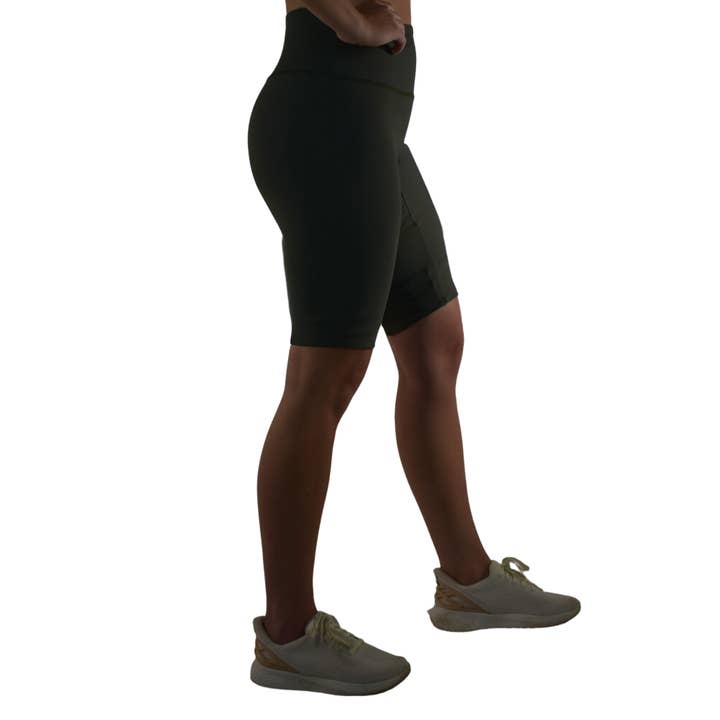 Leakproof Shorts - 7" | Deep Olive for wholesale by Moxie Fitness Apparel