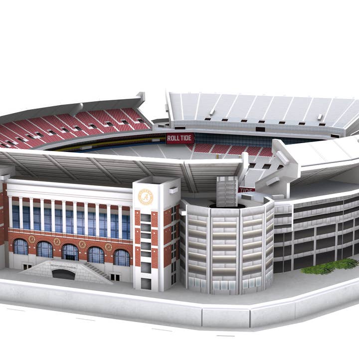 PRO-LION BRICKS AND PUZZLES NA INC - Wholesale Puzzle - Kids - Alabama Crimson Tide 3d puzzle
