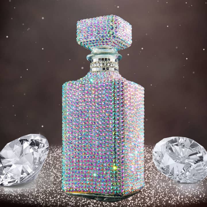 Unique Diamond Rhinestone Decanter | Bling 730 mL and other Purchase Wholesale decanter. Free Returns & Net 60 Terms on Faire trending on Faire.