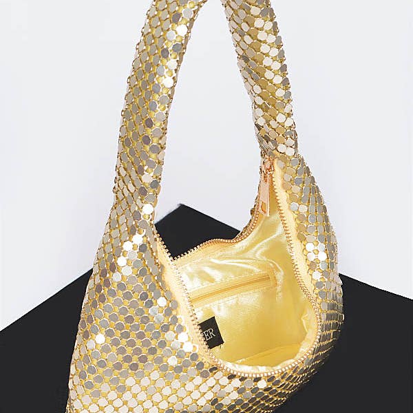 Shop Neighbors - Wholesale Shoulder bag – women's - Metal Mesh Shoulder Bag4