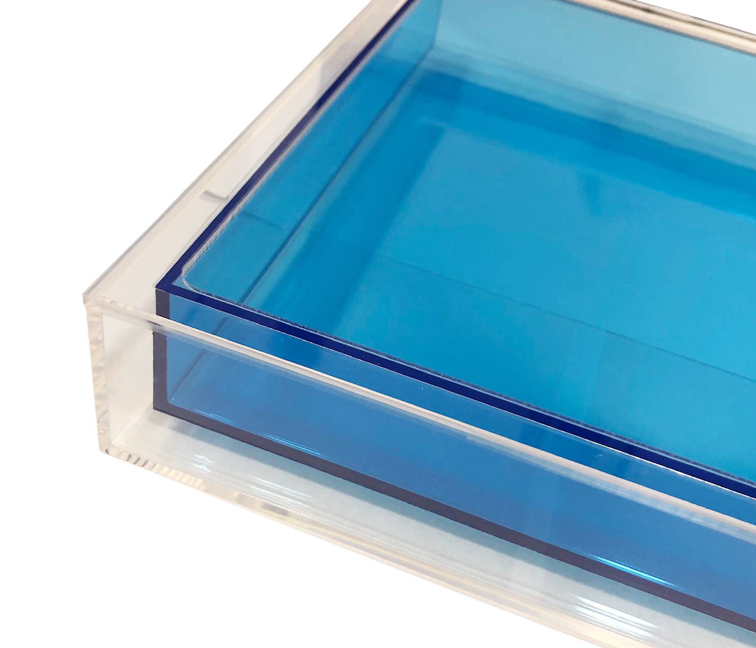 Decorium Living - Wholesale Decorative Tray - ENCASED LUCITE TRAY6