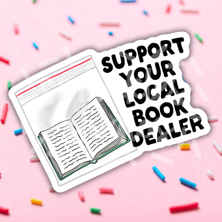 Sprinkles Studios - Wholesale Sticker - Book Dealer Vinyl Sticker