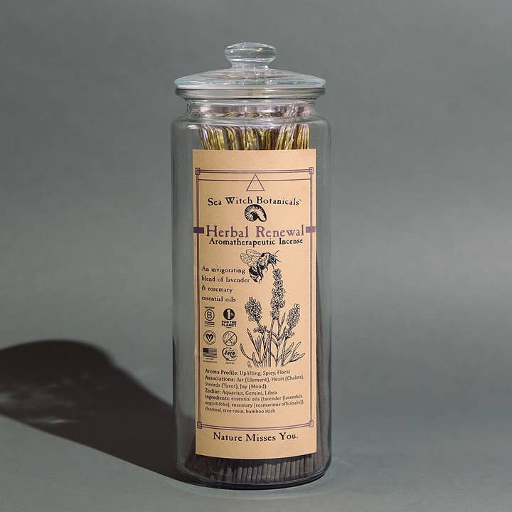 Sea Witch Botanicals - Wholesale Incense - Bulk Incense: Branded Jar with Single Scent6