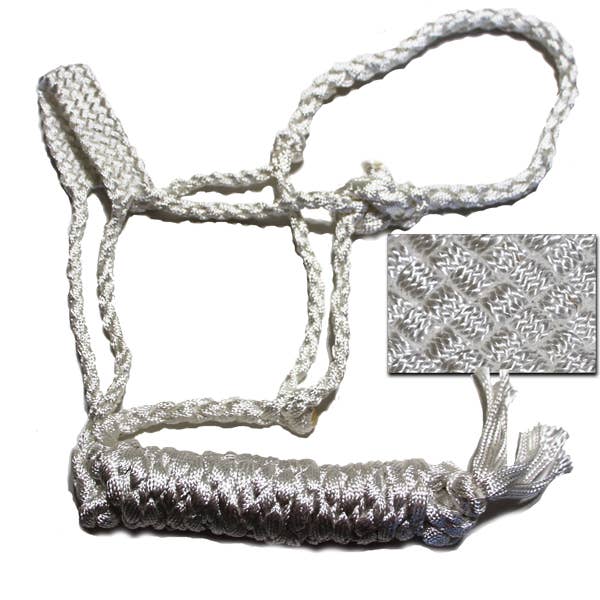 Smart Horse Gear - Wholesale Horseback Riding Gear - Mule Tape Halter with 10' Detachable Lead - Cob / Pony