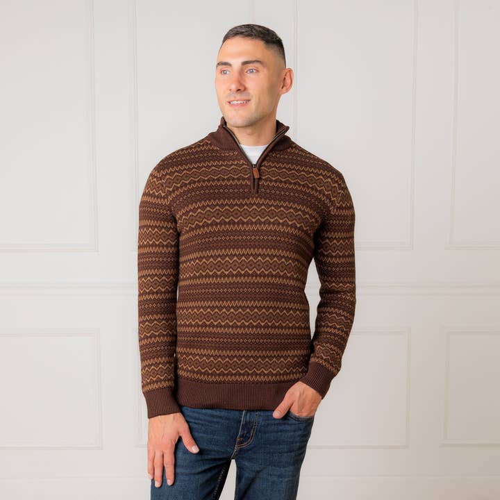 Organic Half Zip Pullover for wholesale by Hope and Henry
