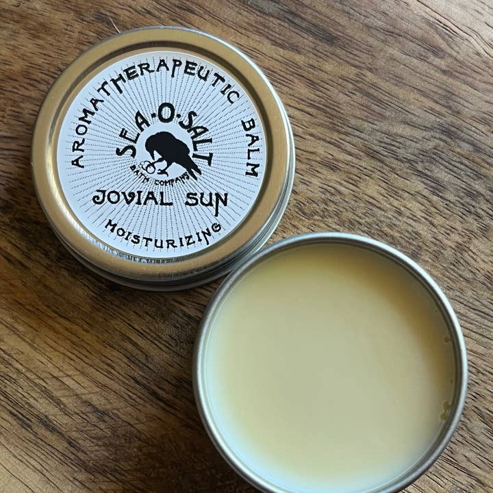 Jovial Sun Aromatherapeutic Moisturizing Balm for wholesale by Sea-O-Salt Bath Company