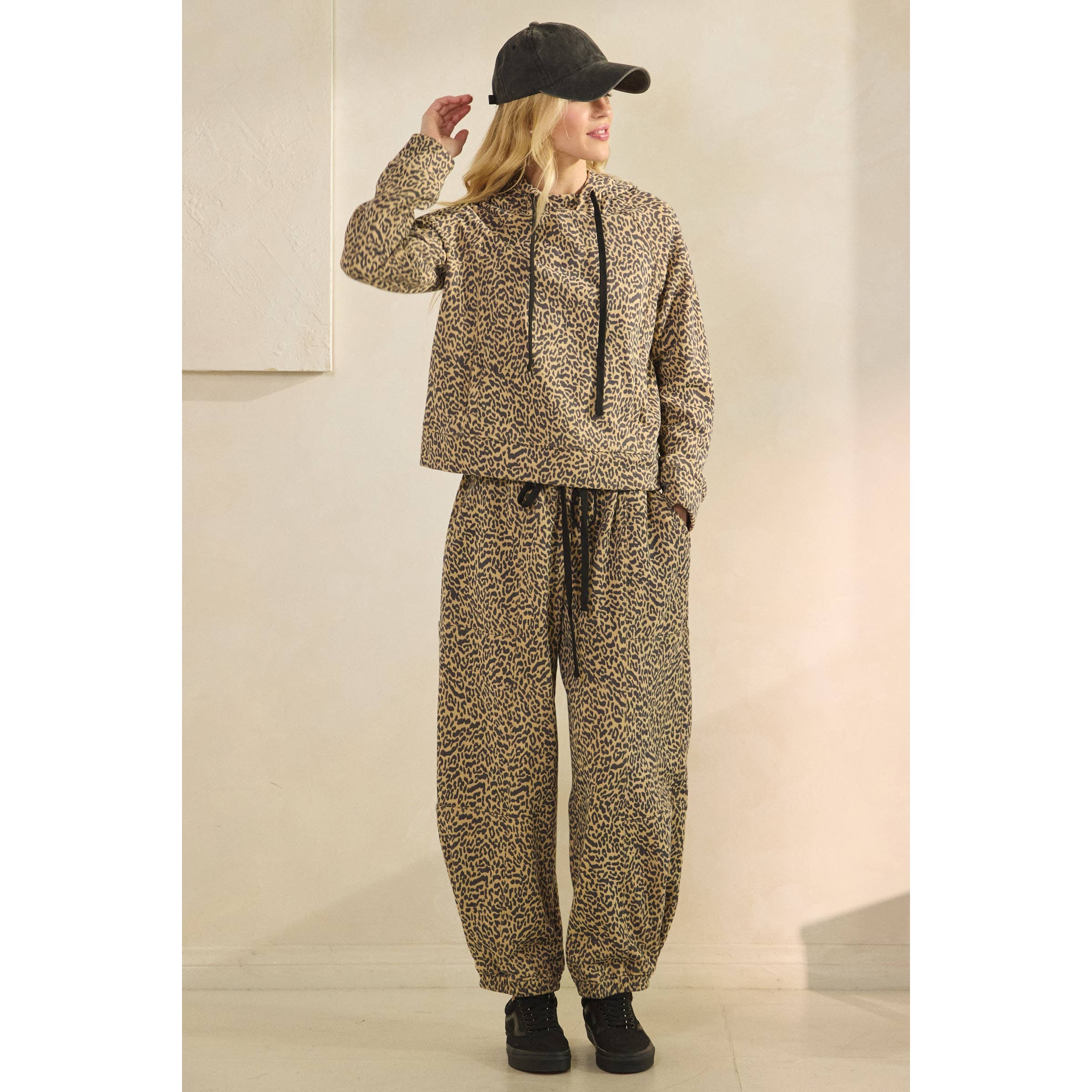 Veveret - Wholesale Pants - Women's - Printed French Terry Pants43