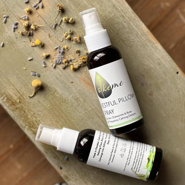Restful Pillow Spray for wholesale by Alkeme