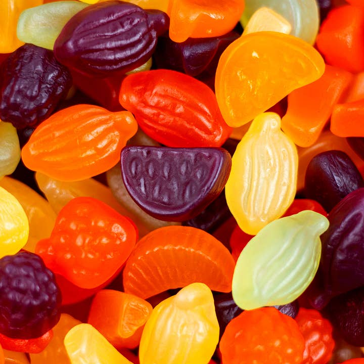 Sweetish- Swedish Candy Wholesale - Wholesale Gummy - Malaco Mallorca Swedish Fruit Mix 4.8lbs Resealable Bag