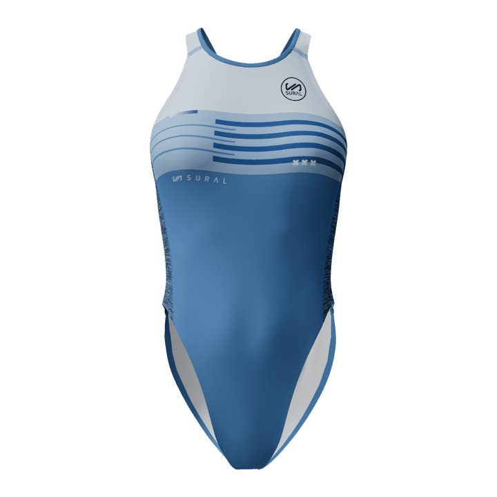 OCEAN MIST COLOURS Women's Wide Strap Swimsuit for wholesale by Sural