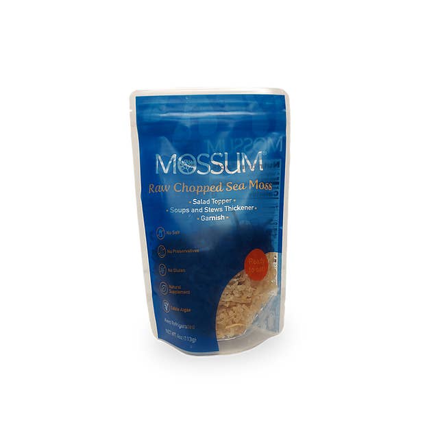 Mossum Raw Chopped Sea Moss for wholesale by MOSSUM