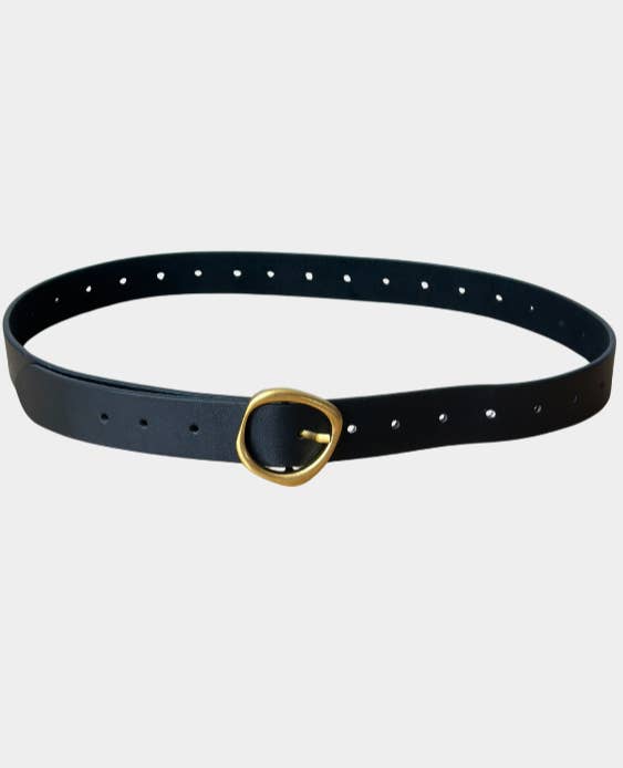 ADA Collection Belts - Vente Ceinture – femme - Ceinture Rebel – Ceinture Slim Jean | Noir | Ajustement Polyvalent
