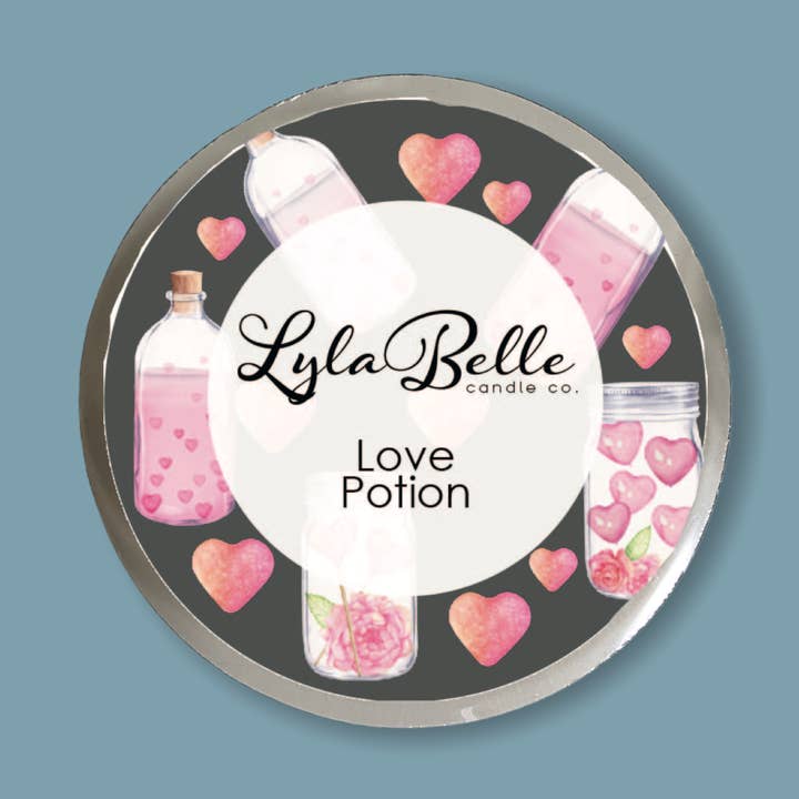 Kærlighed Potion Smelt Pot for engroshandel hos Lyla Belle Candle Co.