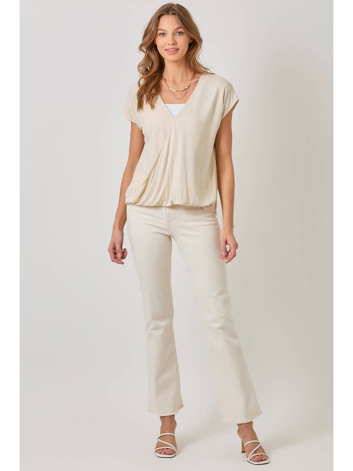 Mystree - Wholesale Knit Top - Women's - 60952 Surplice Neck Top12