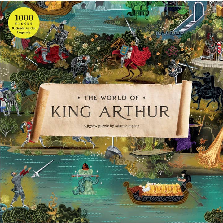 The World of King Arthur by Tony Johns (Jigsaw) for wholesale by HACHETTE UK LTD X LAURENCE KING