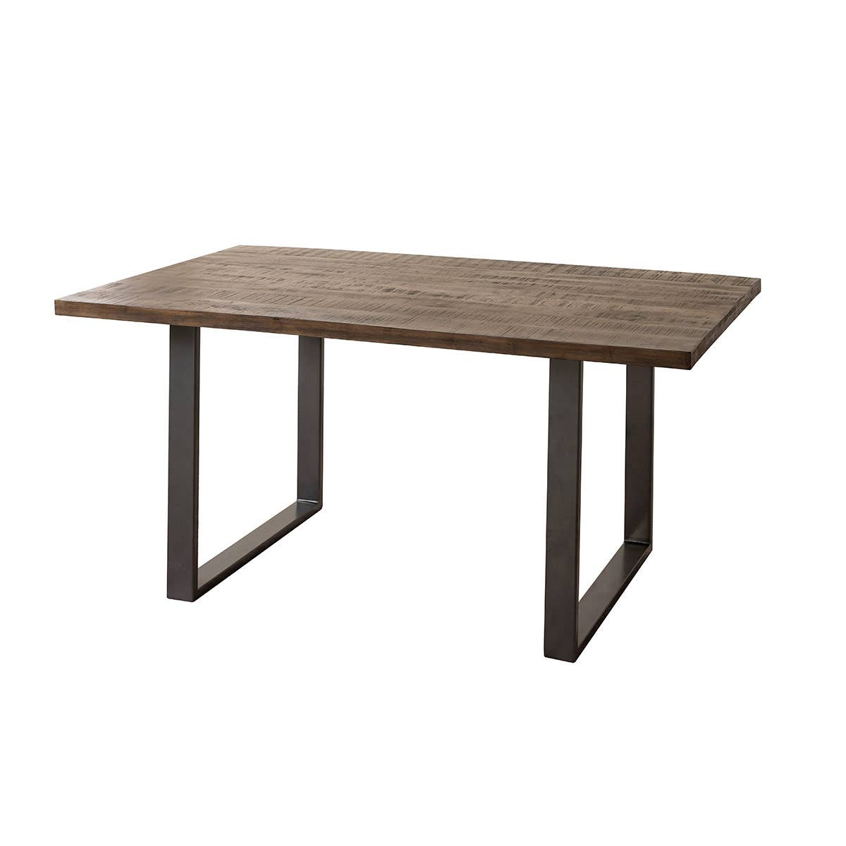 Gdeco - Wholesale Side Table - Mango And Metal Dining Table 160*90*770