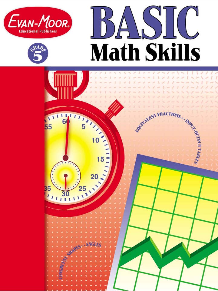 Basic Math Skills Grade 5 for wholesale by Carson Dellosa Education