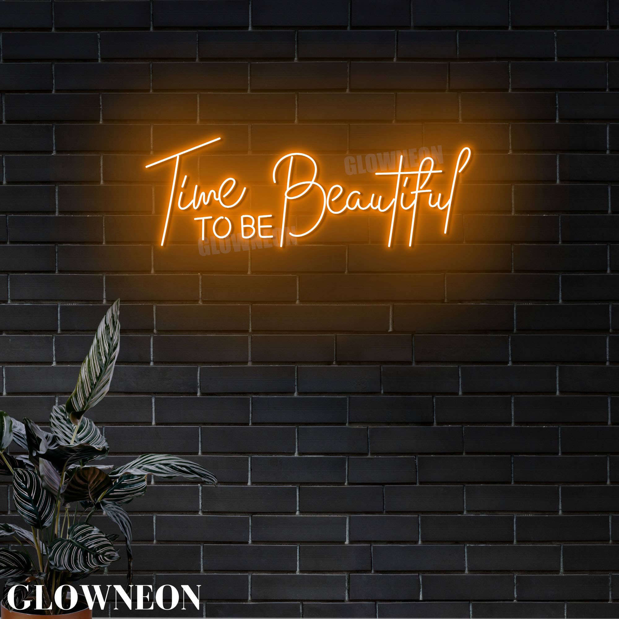Glow Neon - Wholesale Neon Sign - Time to Be Beautiful Neon Led Light, Beauty Salon Wall Decor2