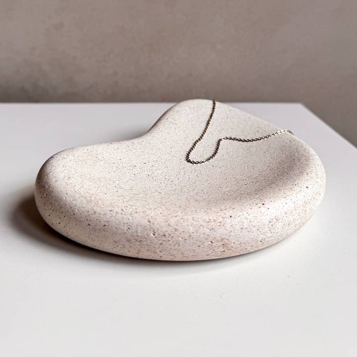 Asymmetrical Bean Tray for wholesale by Minimal Loot Design