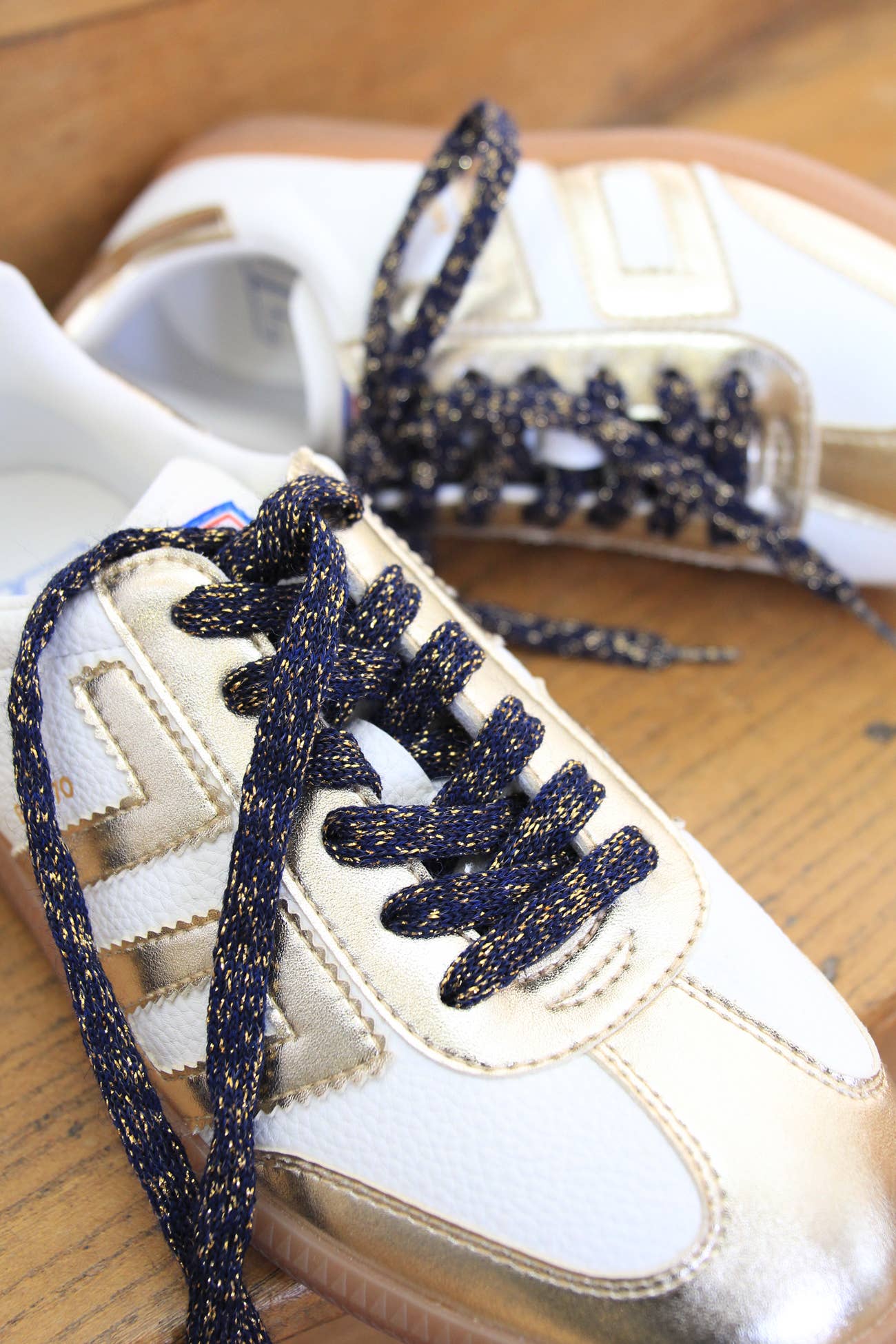 BARNABÉ AIME LE CAFÉ - Wholesale Shoelaces - Women's - Lurex tennis shoe laces17