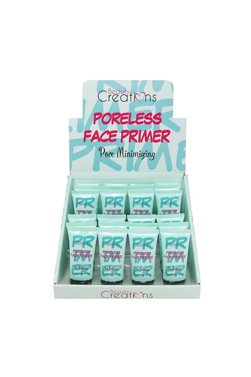 PINEAPPLE Beauty - Wholesale Face Makeup Primer - Beauty Creations PT01 Poreless Face Primer - 24pc