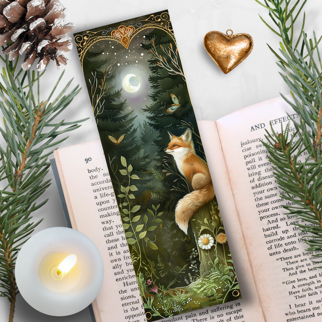 Les Moonettes - Wholesale Bookmark - Set of 4 Lunar Animals Bookmarks3